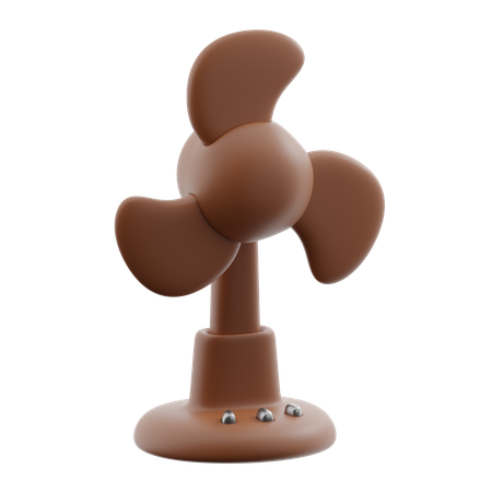Electric fan  3D Icon