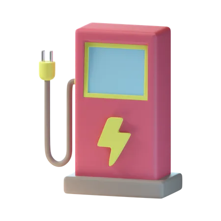 Electric Fuel  3D Icon