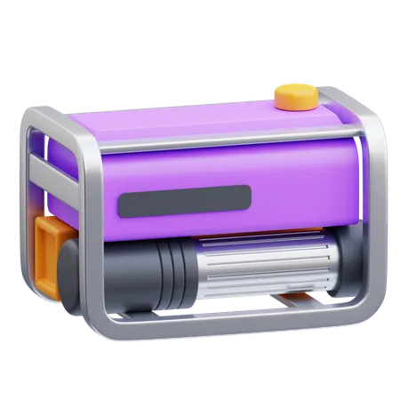 Electric Generator  3D Icon