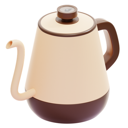 Electric gooseneck kettle  3D Icon