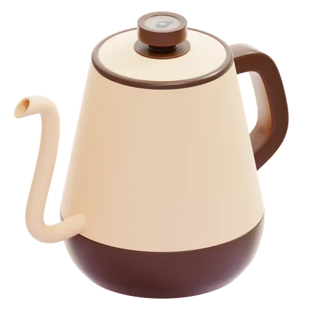 Electric gooseneck kettle  3D Icon