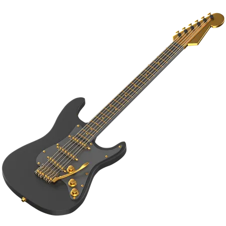 Electric Guitar  3D Icon