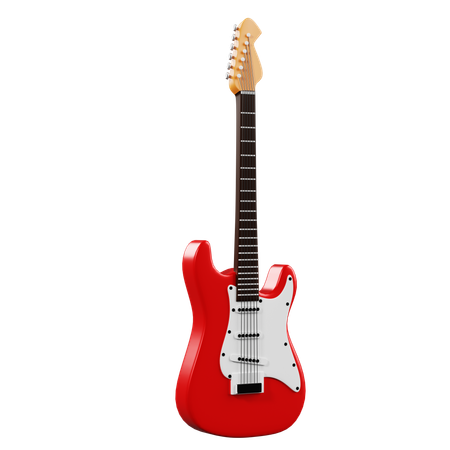 Electric Guitar  3D Icon