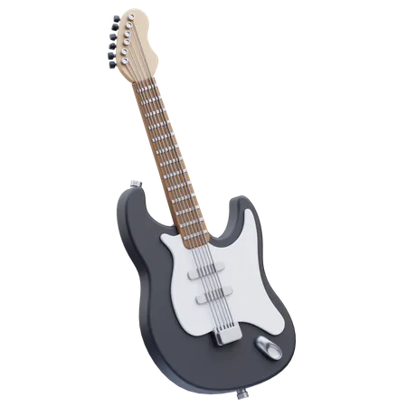 Electric Guitar  3D Icon