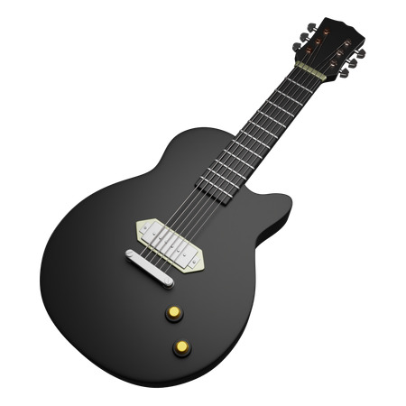 Electric Guitar  3D Icon