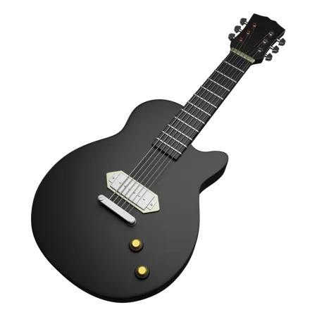 Electric Guitar  3D Icon