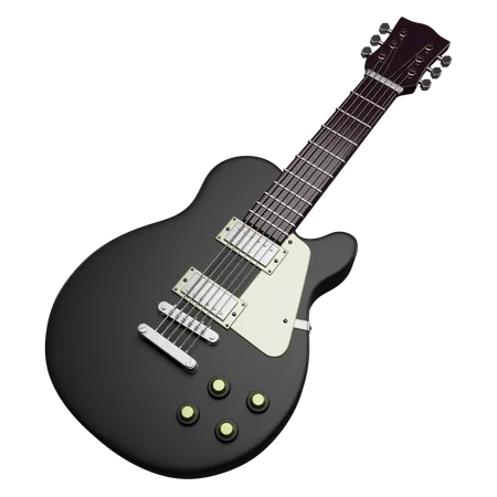 Electric Guitar  3D Icon