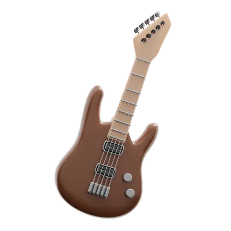 Electric guitar  3D Icon