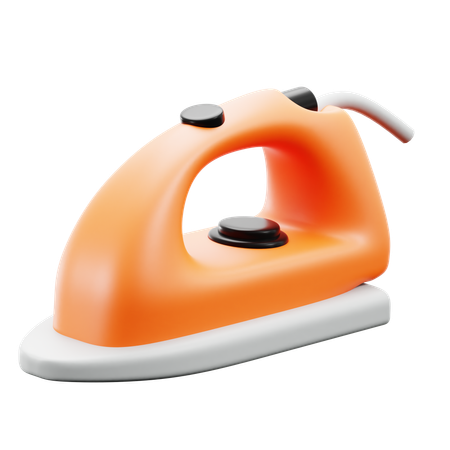 Electric Iron  3D Icon