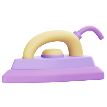 Electric Iron  3D Icon