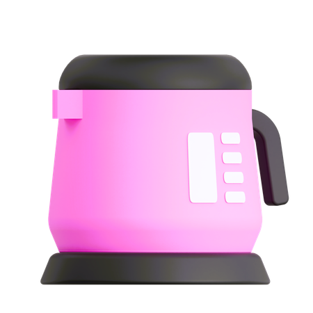 電気湯沸かし器  3D Icon