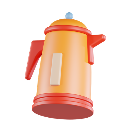 Electric Kettle  3D Icon