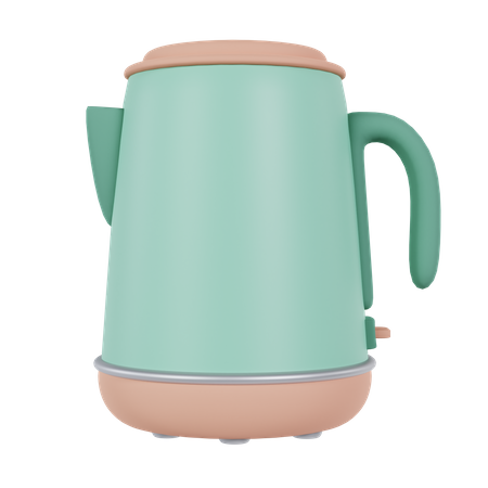 Electric Kettle  3D Icon