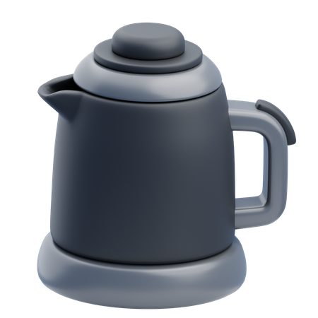 Electric Kettle  3D Icon