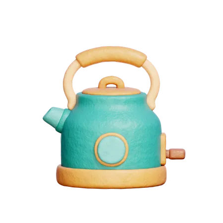 Electric Kettle  3D Icon