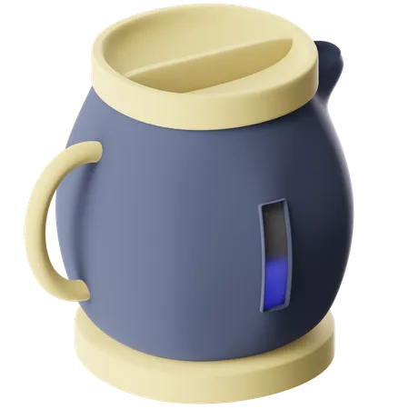 Electric Kettle  3D Icon