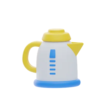 Electric Kettle  3D Icon