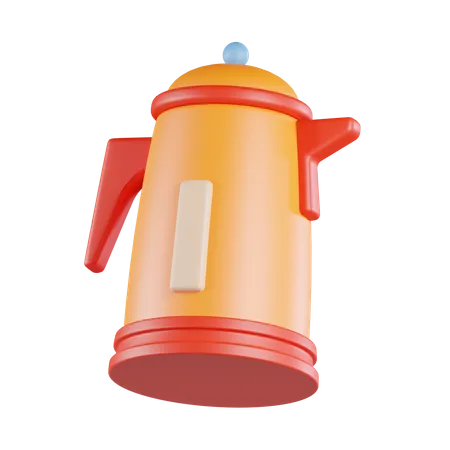 Electric Kettle  3D Icon
