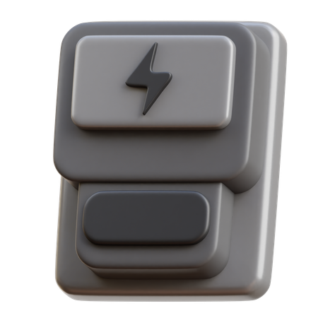 Electric Meter  3D Icon