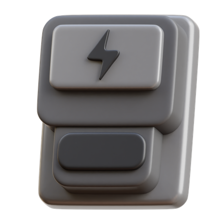 Electric Meter  3D Icon