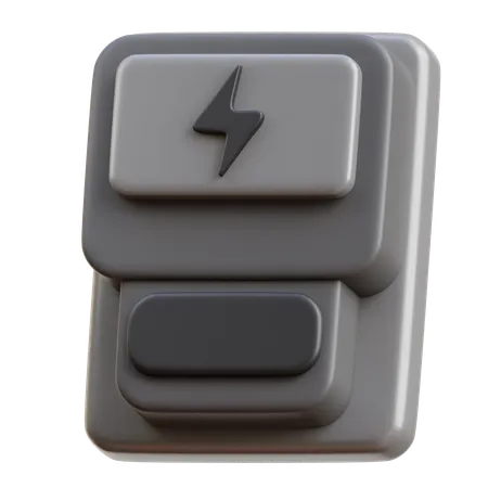 Electric Meter  3D Icon