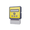 3d electric meter illustration