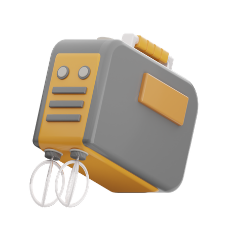 Electric Mixer  3D Icon