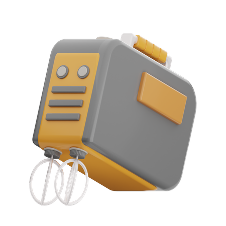 Electric Mixer  3D Icon