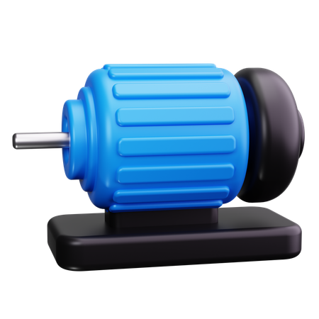 Electric motor  3D Icon