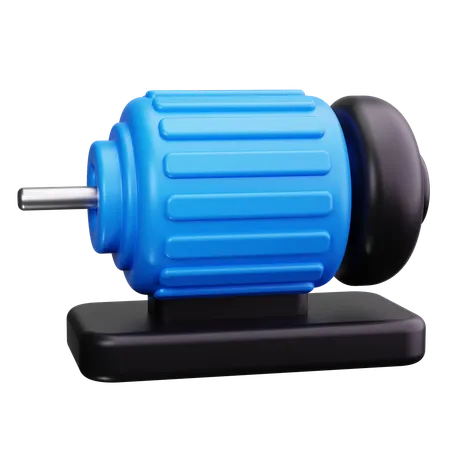 Electric motor  3D Icon