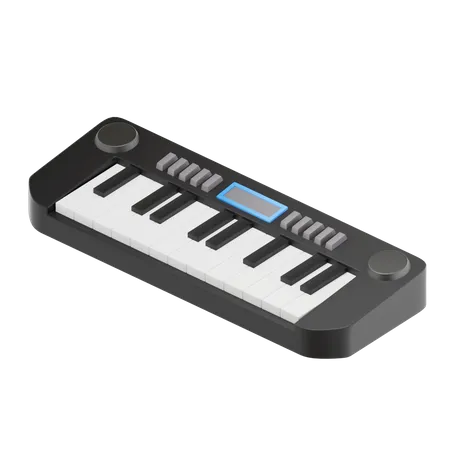 Electric Piano  3D Icon