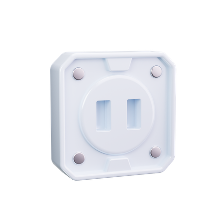 전기 플러그  3D Icon