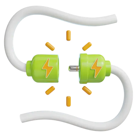 Electric Plug  3D Icon