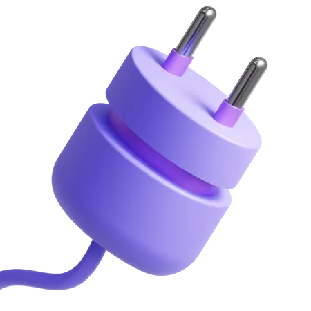Electric Plug  3D Icon