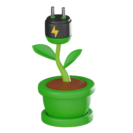 Electric Plugin  3D Icon