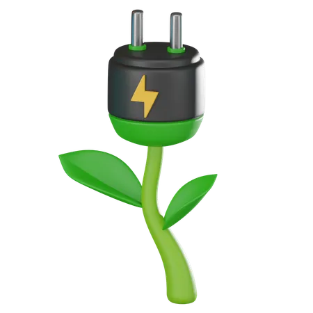 Electric Plugin  3D Icon