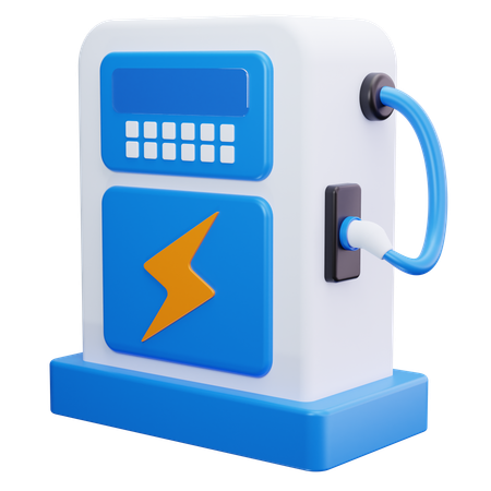 電動ポンプ  3D Icon