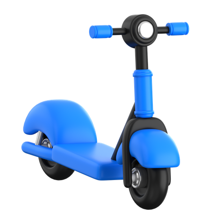 Electric Scooter  3D Icon