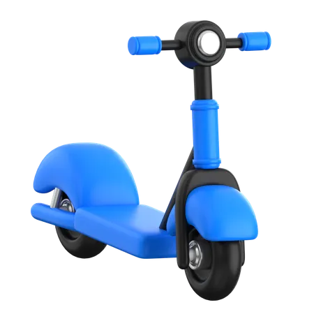 Electric Scooter  3D Icon