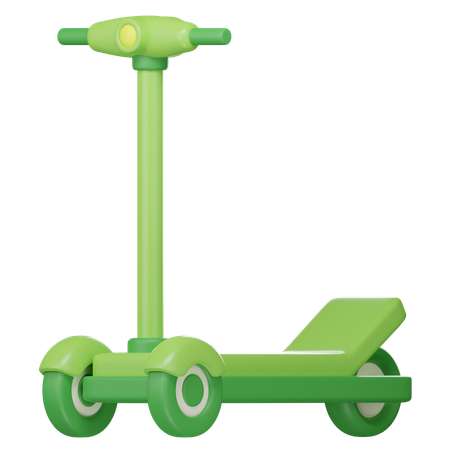 Electric Scooter  3D Icon