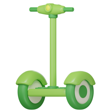 Electric Scooter  3D Icon