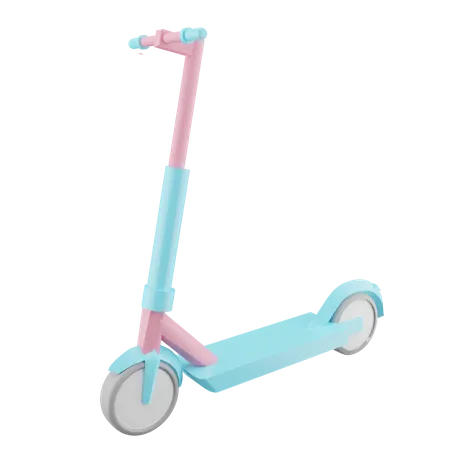 Electric Scooter  3D Icon