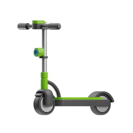 Electric Scooter 3D Icon