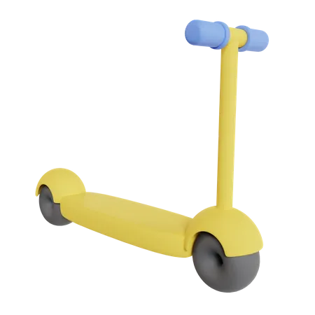 Electric Scooter  3D Icon
