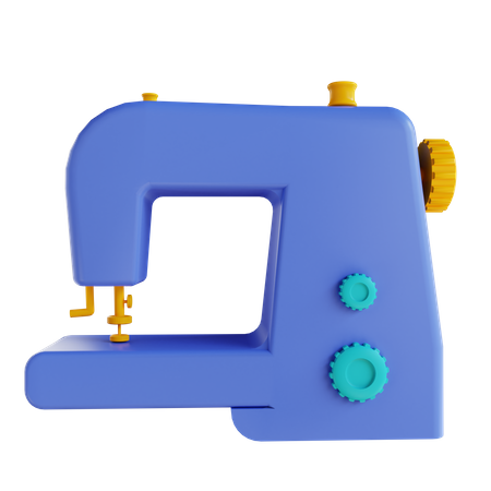 Electric Sewing Machine 3D Icon