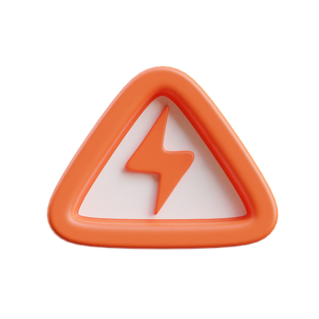 Electric Sign  3D Icon