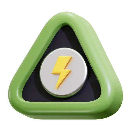 Electric sign  3D Icon