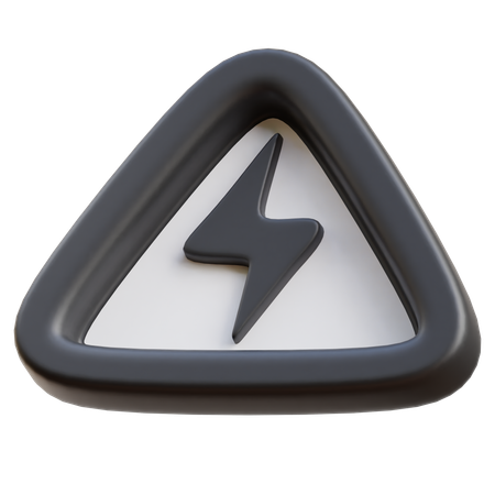 Electric Sign  3D Icon