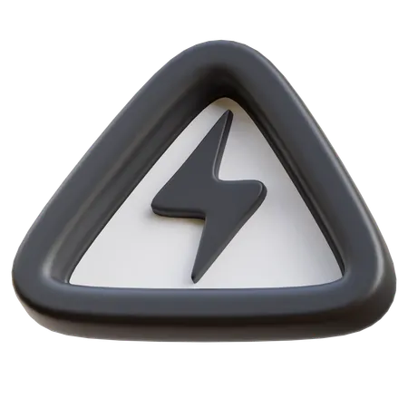 Electric Sign  3D Icon