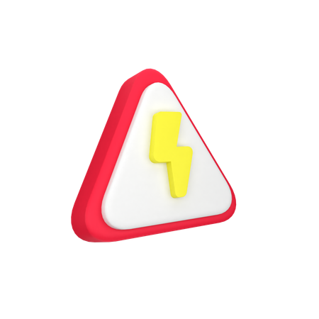Electric Sign  3D Icon